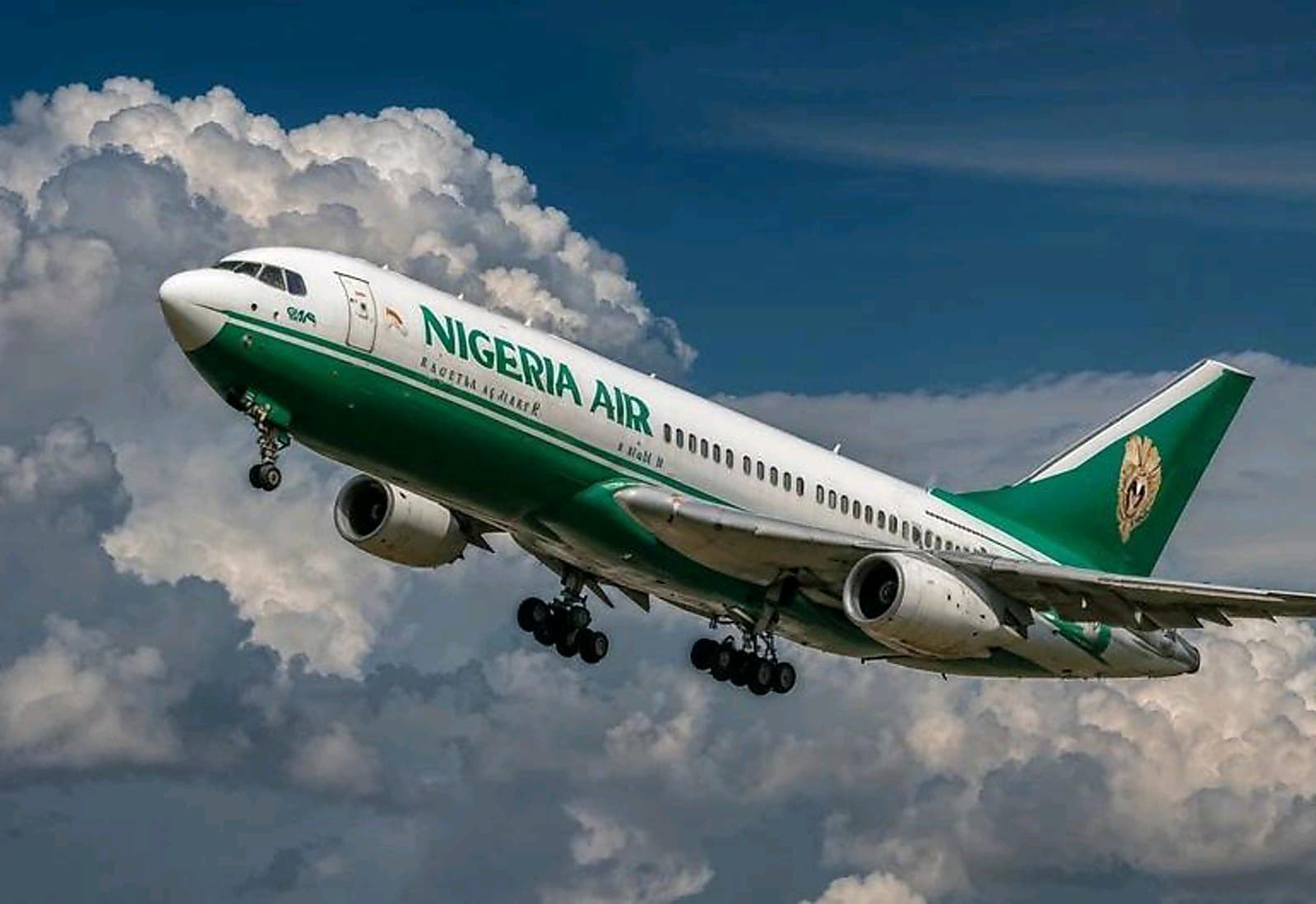 Airplane on runway with a fuel pump in the foreground, symbolising Nigeria’s aviation fuel challenges