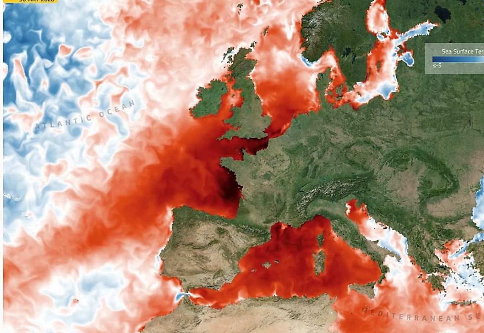 Atlantic Ocean heat warning and climate risk analysis for Nigeria and the wider world