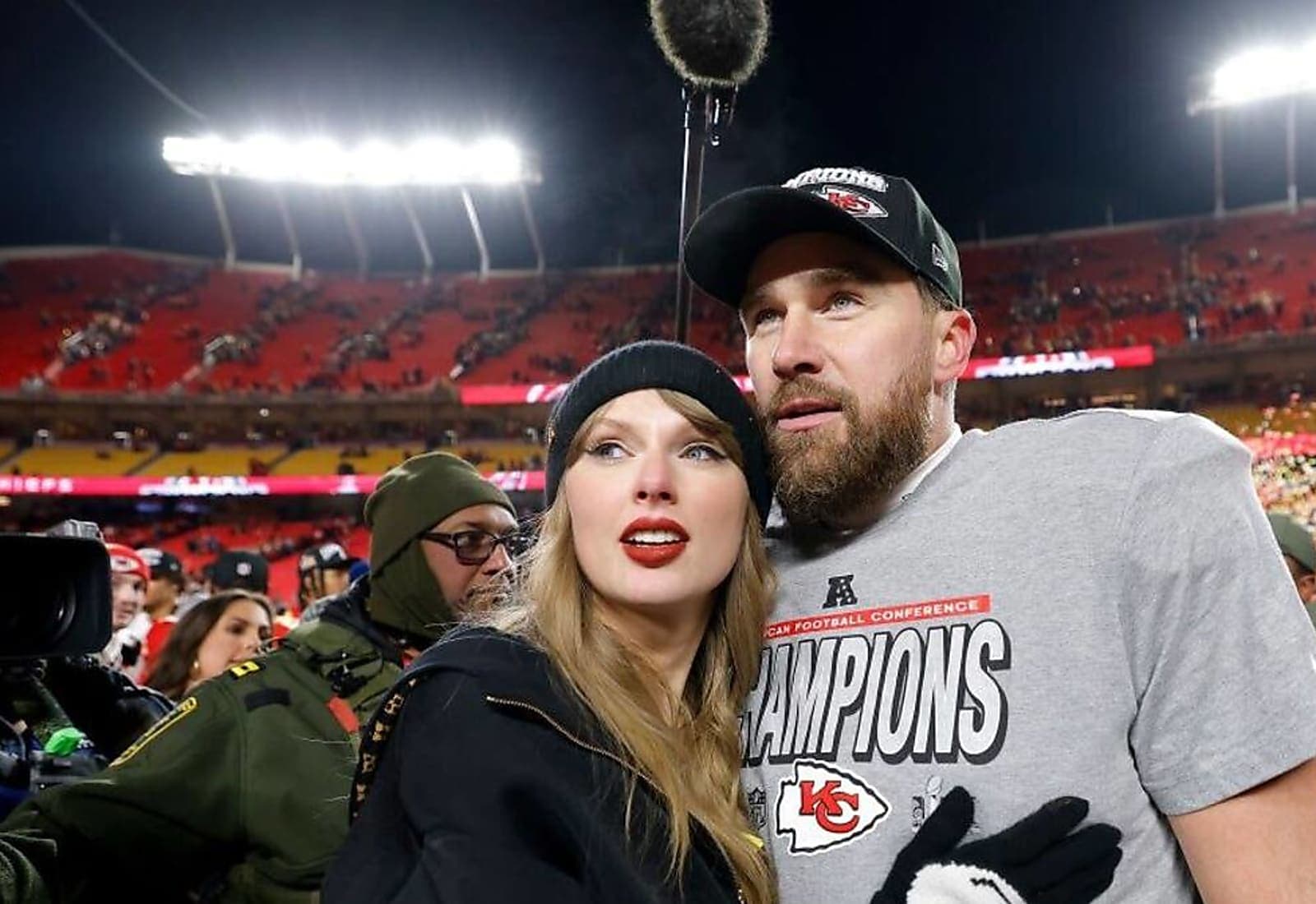 Travis Kelce in the context of celebrity rumour coverage after a Los Angeles night out