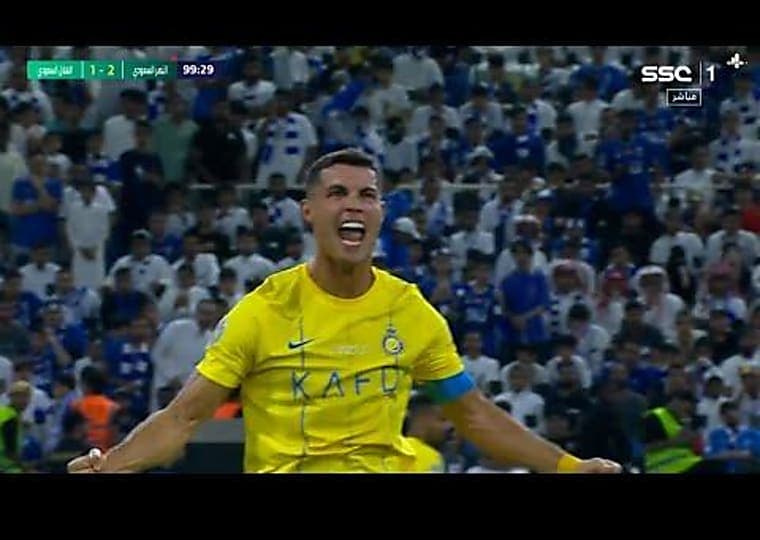 Ronaldo forced to wait for title as Al Nassr draw with Al Hilal